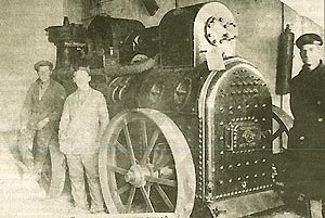Электростанция в Красном Затоне, 1934.