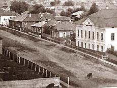 Усть-Сысольск, 1900 г. улица Покровская