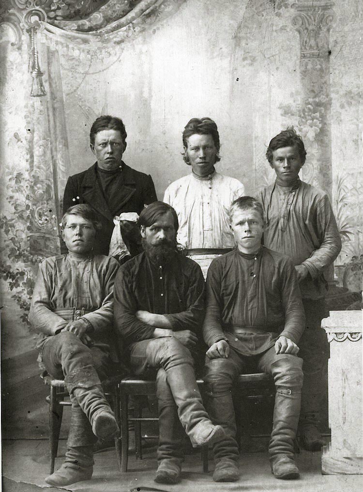 Ыбские крестьяне. 1927 год