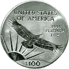 Монета 100 долларов 1997 года
