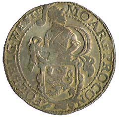 Даальдер (Daalder) 1775 г., серебро. Одна из первых монет Нидерландской буржуазной революции