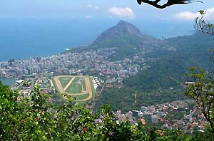   . Central Rio de Janeiro as viewed from the Corcovado mountain