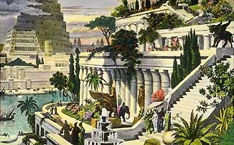 Вавилон. Висячие сады Семирамиды