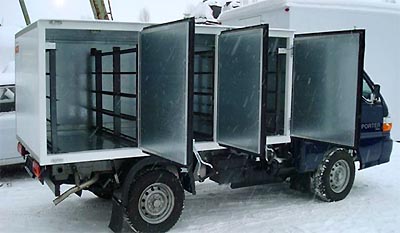 Фургон для перевозки тортов из сендвич-панелей на базе Хундай Портер Hyundai Porter
